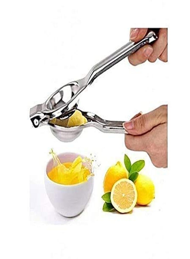 MOBDESK Lemon Squeezer, Lime Juicer Stainless Steel Manual Citrus Press Lemon Squeezer Juice Extractor - Image 5